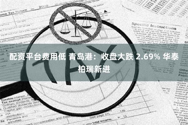 配资平台费用低 青岛港：收盘大跌 2.69% 华泰柏瑞新进