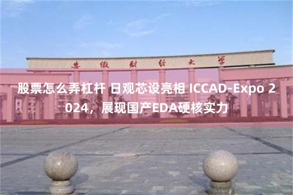 股票怎么弄杠杆 日观芯设亮相 ICCAD-Expo 2024，展现国产EDA硬核实力