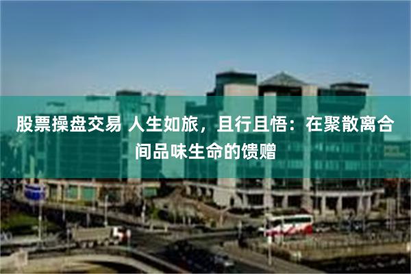 股票操盘交易 人生如旅，且行且悟：在聚散离合间品味生命的馈赠